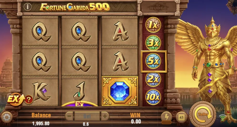 Fortune Garuda 500 gameplay